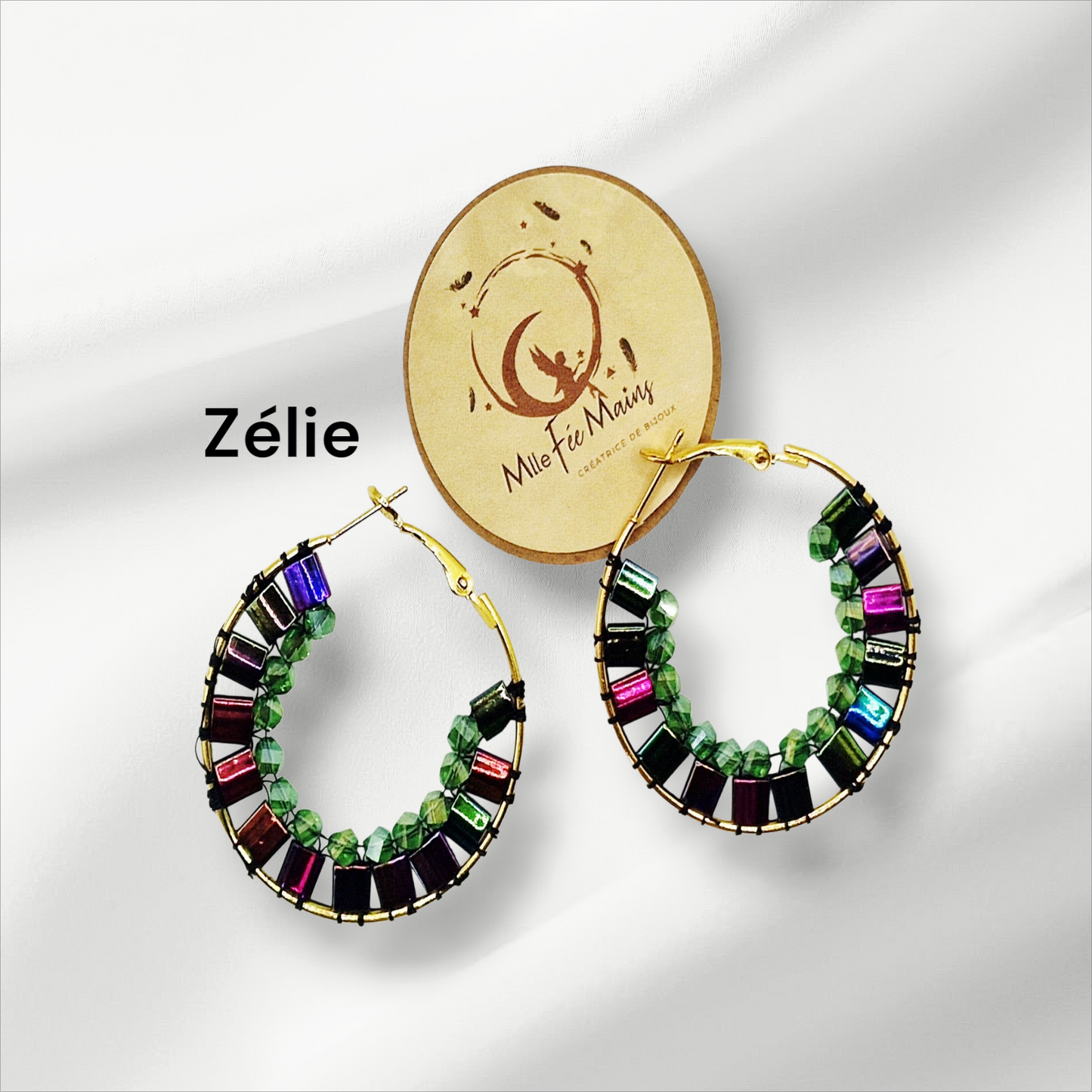 Boucles d'oreilles Zélie