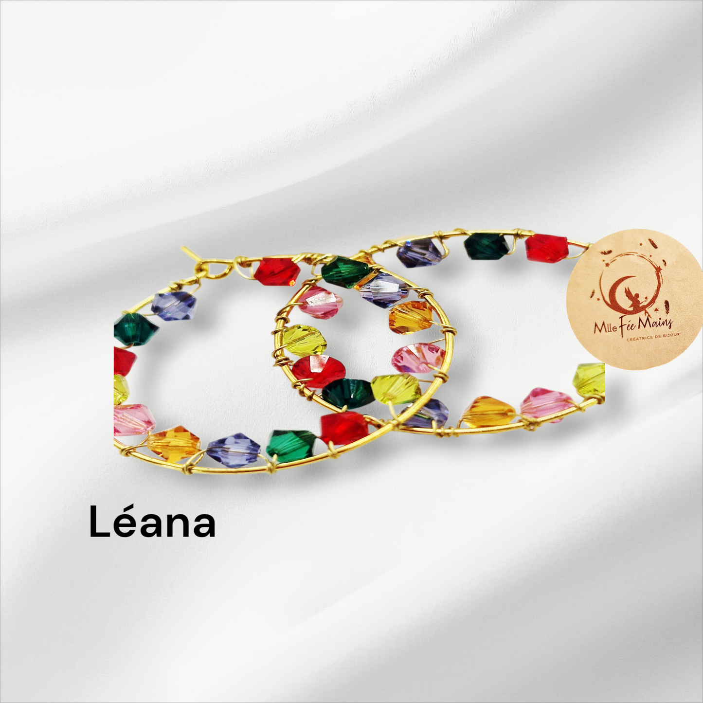 Boucles d'oreilles Léana