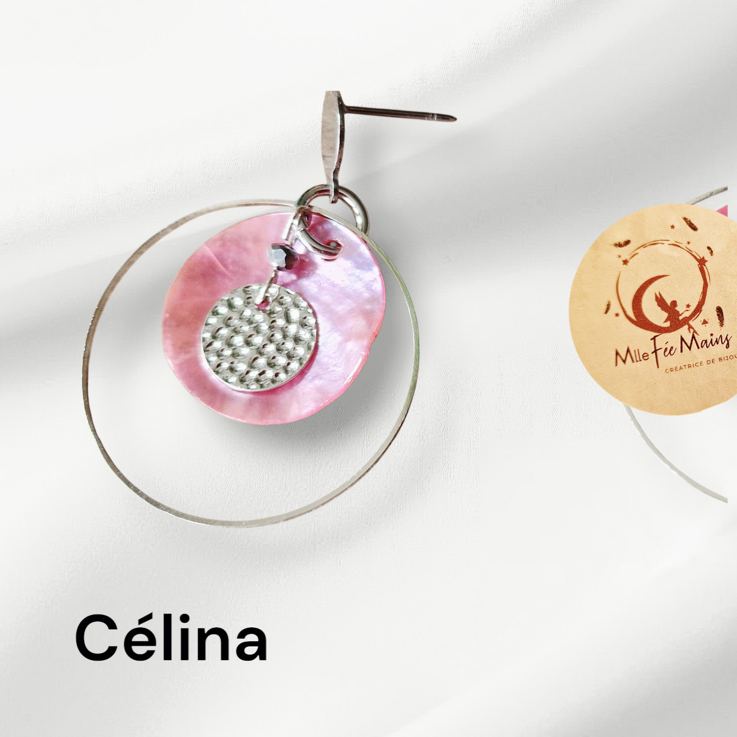 Boucles d'oreilles Célina