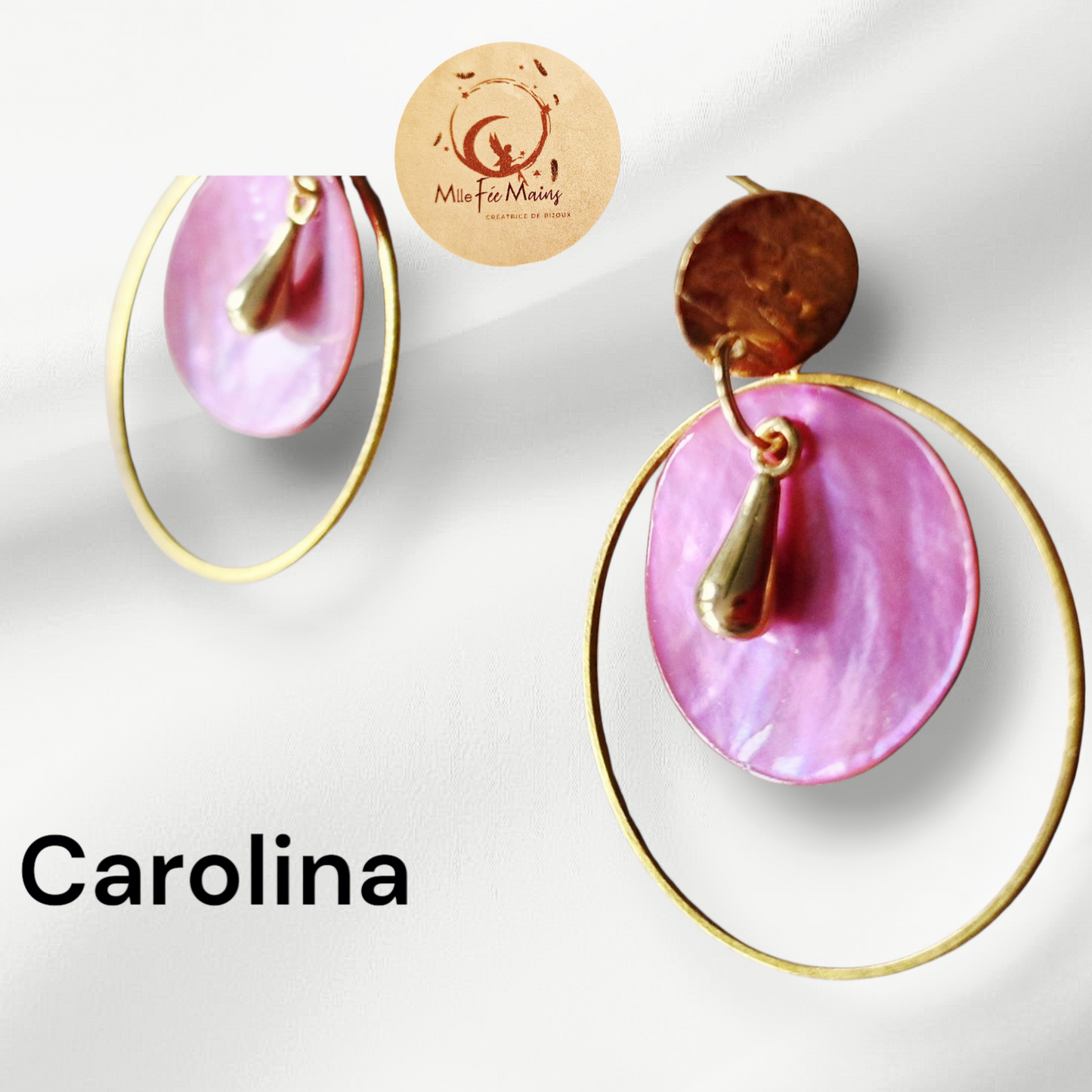 Boucles d'oreilles Carolina