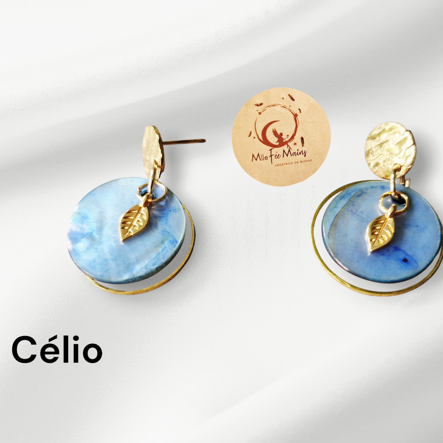 Boucles d'oreilles Célio
