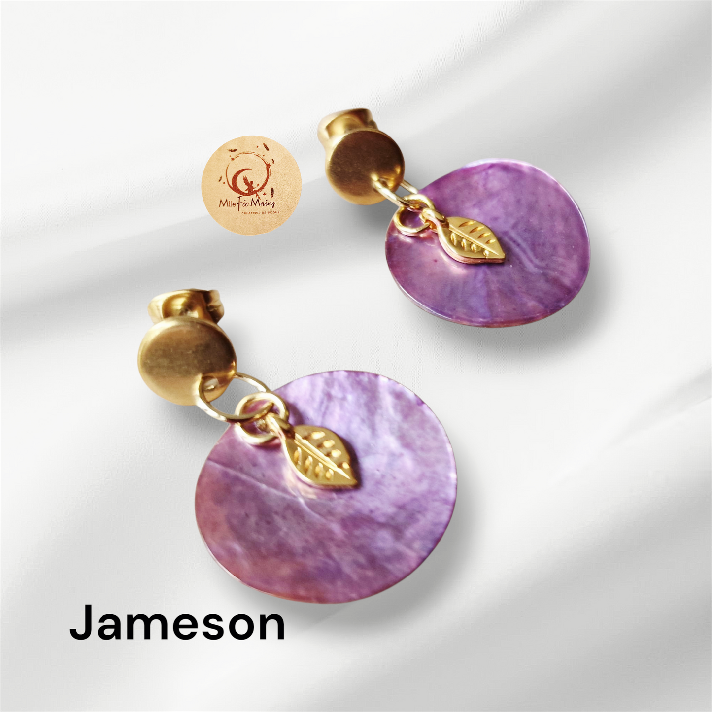 Boucles d'oreilles Jameson