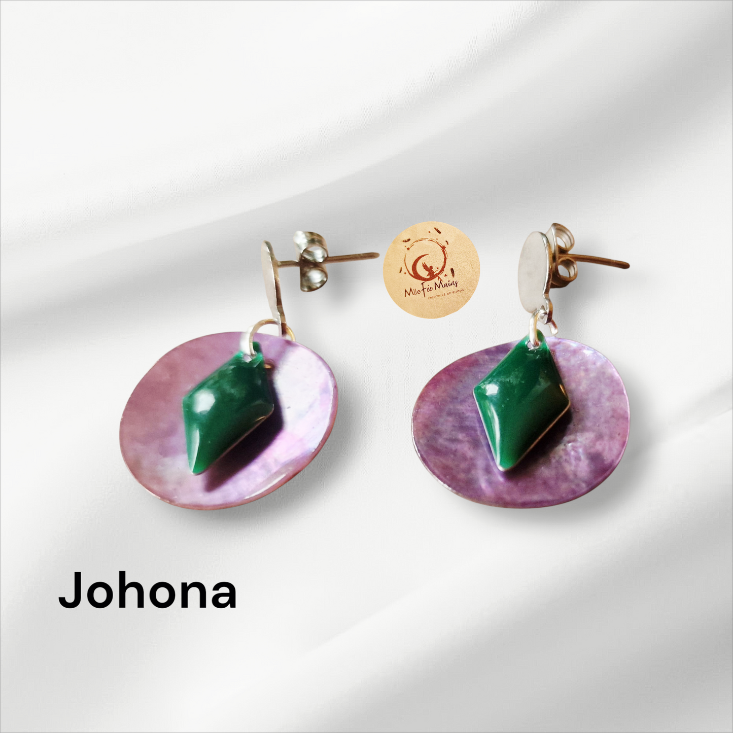 Boucles d'oreilles Johona