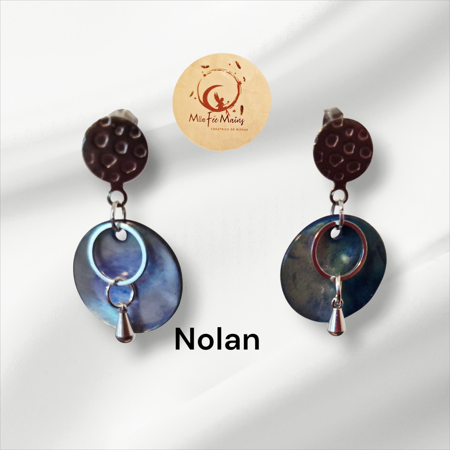 Boucles d'oreilles Nolan