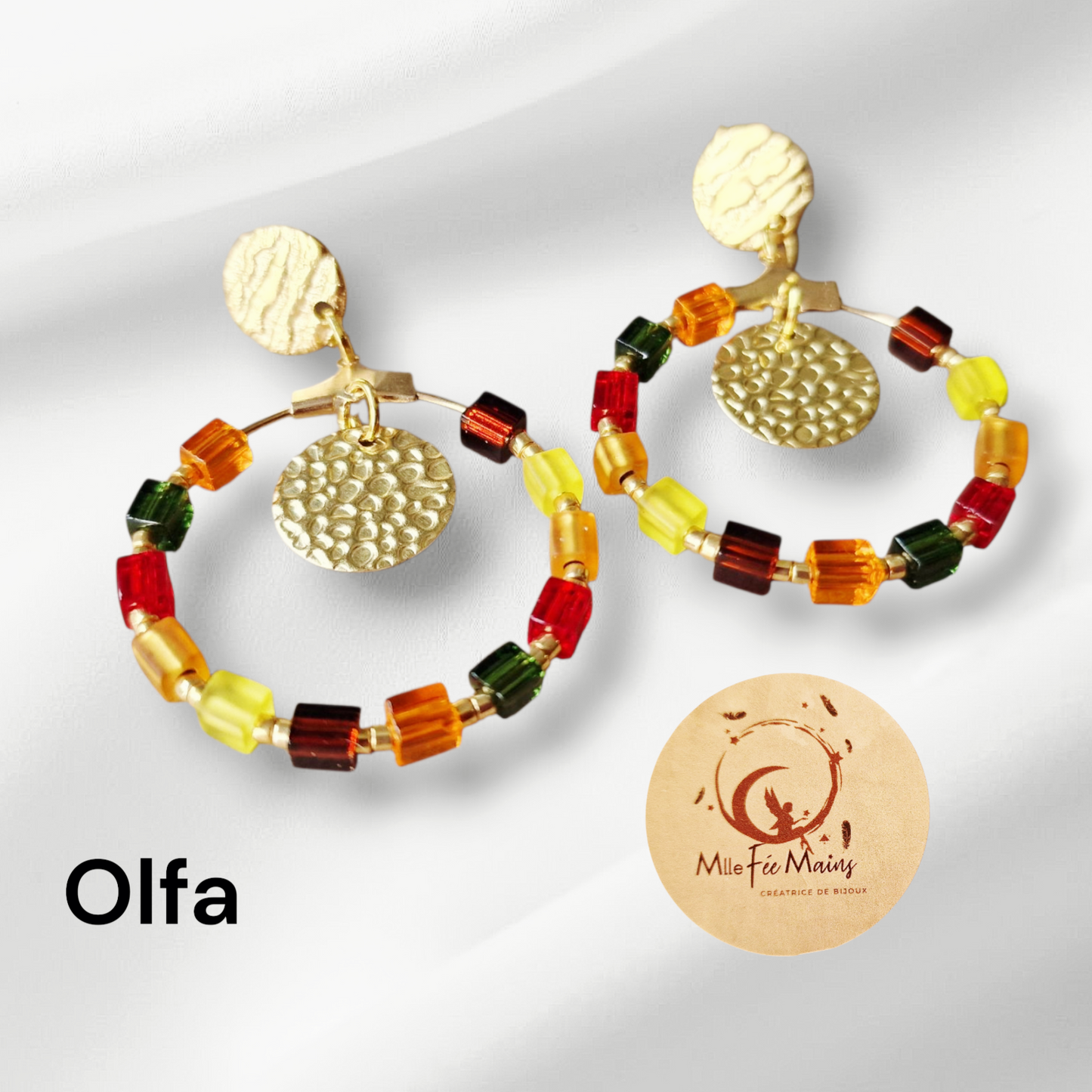 Boucles d'oreilles Olfa