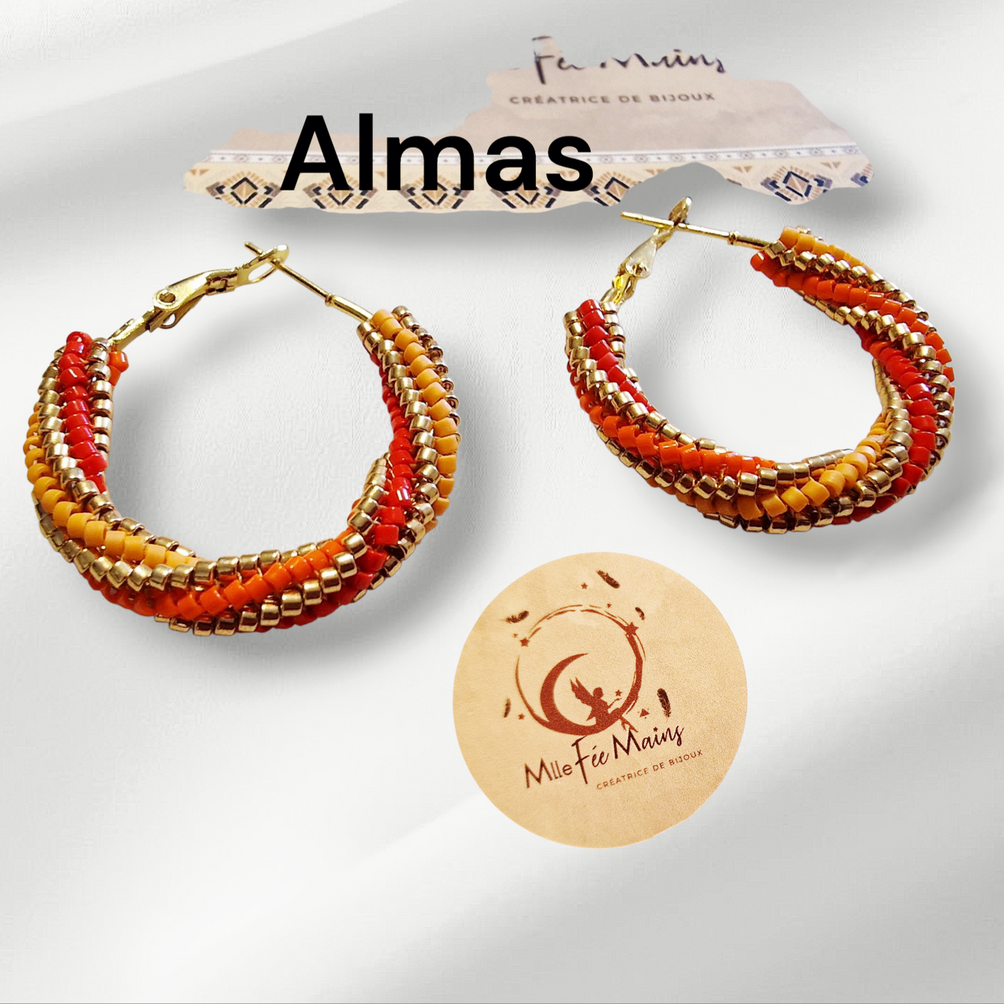 Boucles d'oreilles Almas