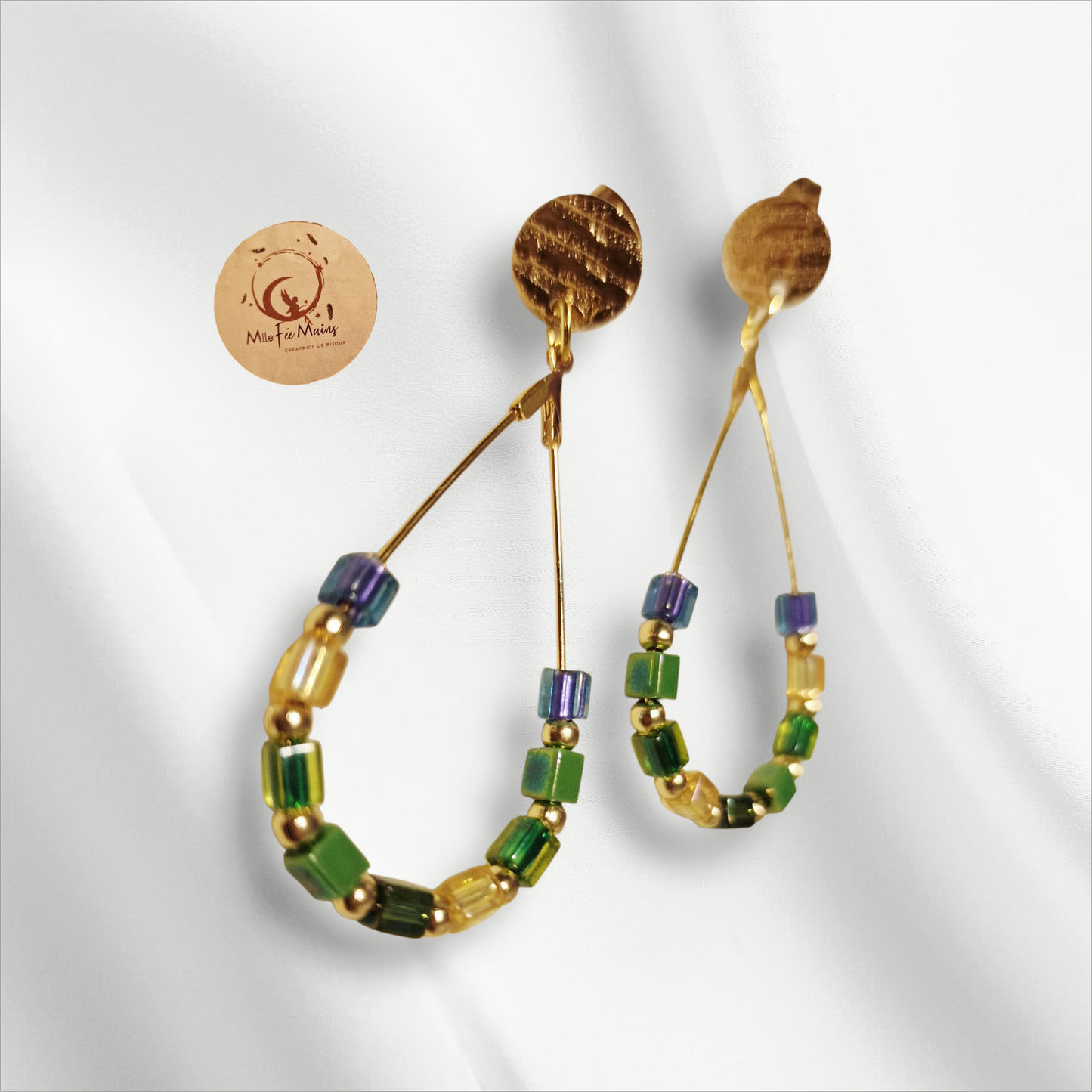 Boucles d'oreilles Goutte d'eau