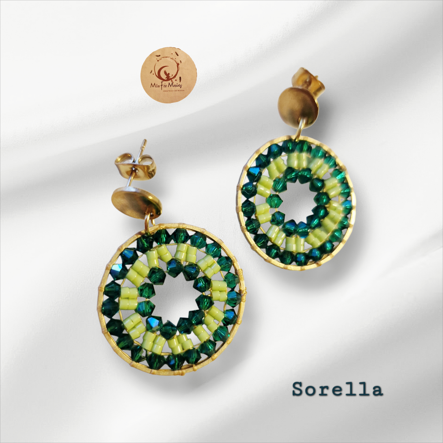 Boucles d'oreilles Sorella