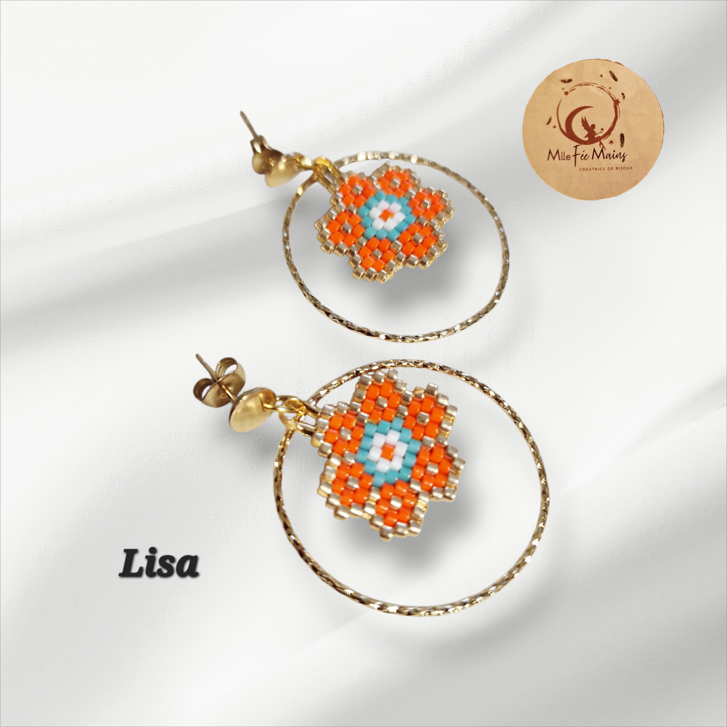 Boucles d'oreilles Lisa