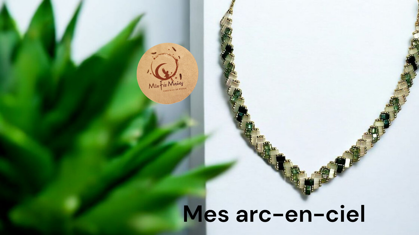 Collier "Mes Arc-en-ciel"