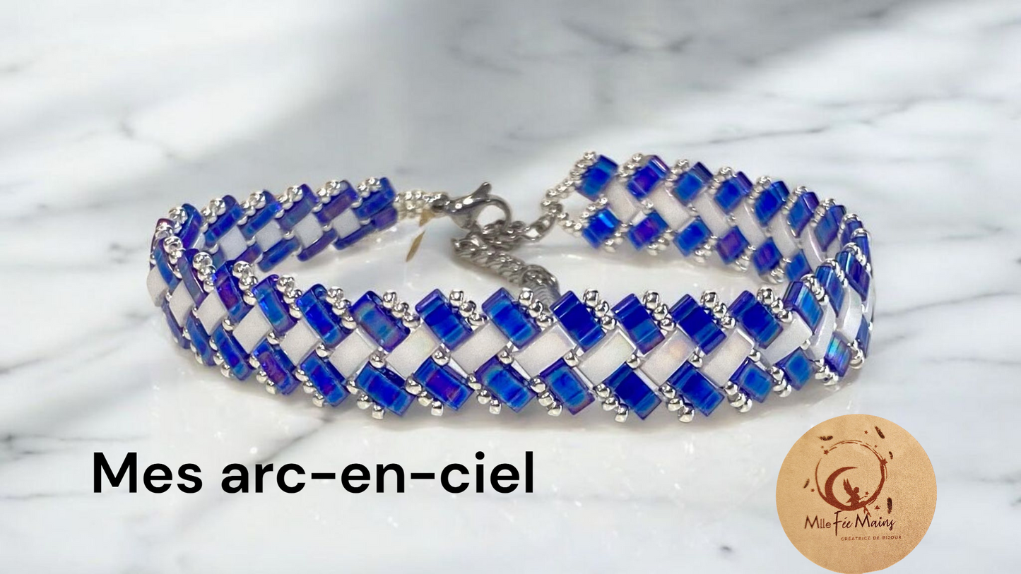 Bracelet "Mes Arc-en-ciel"