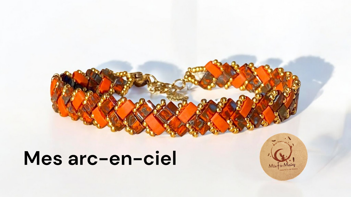Bracelet "Mes Arc-en-ciel"