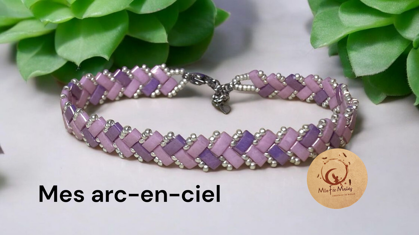 Bracelet "Mes Arc-en-ciel"