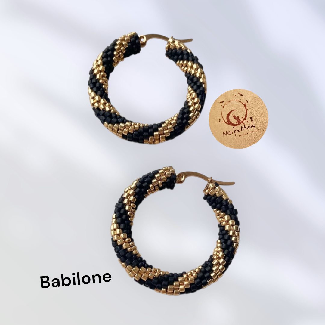 Boucles d'oreilles Babilone