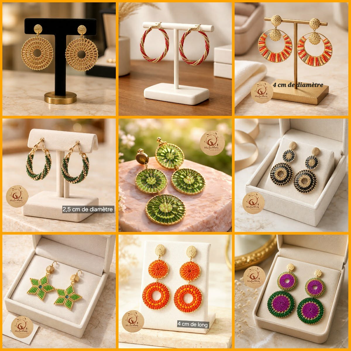 BOUCLES D’OREILLES