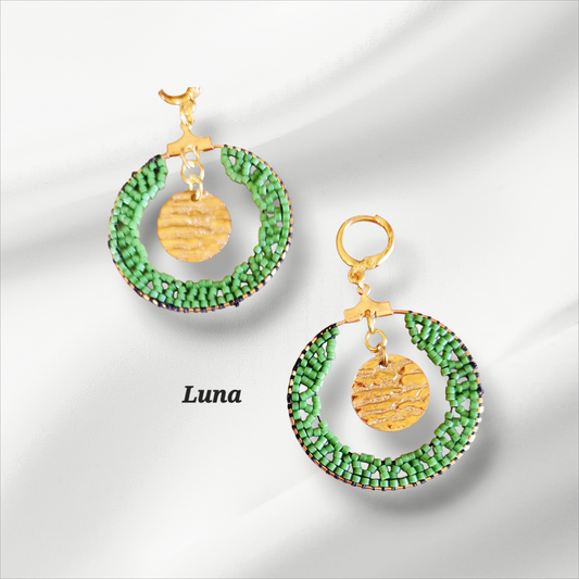 Boucles d'oreilles Luna