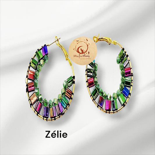 Boucles d'oreilles Zélie