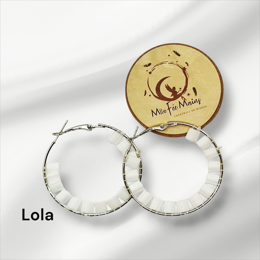 Boucles d'oreilles Lola