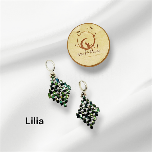 Boucles d'oreilles Lilia