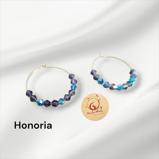 Boucles d'oreilles Honoria