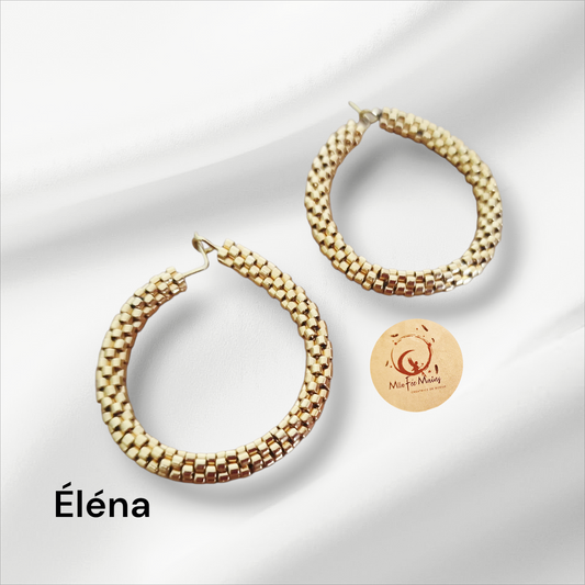 Boucles d'oreilles Éléna