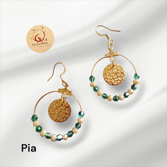 Boucles d'oreilles Pia