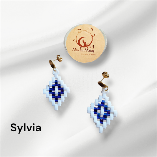 Boucles d'oreilles Sylvia