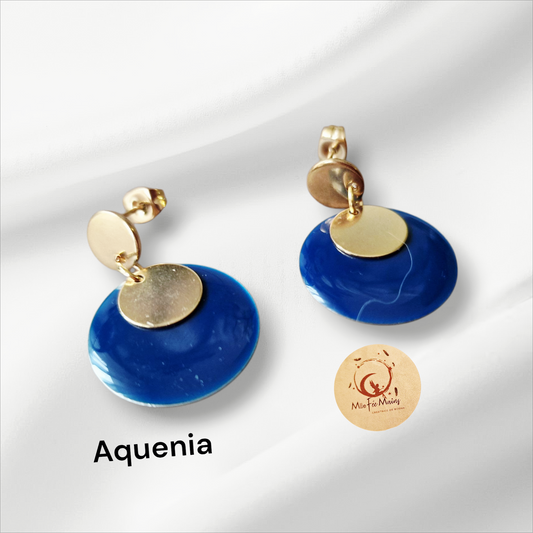 Boucles d'oreilles Aquenia
