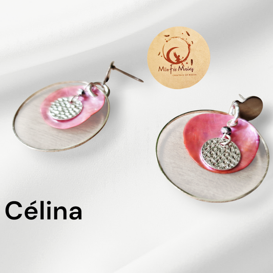 Boucles d'oreilles Célina