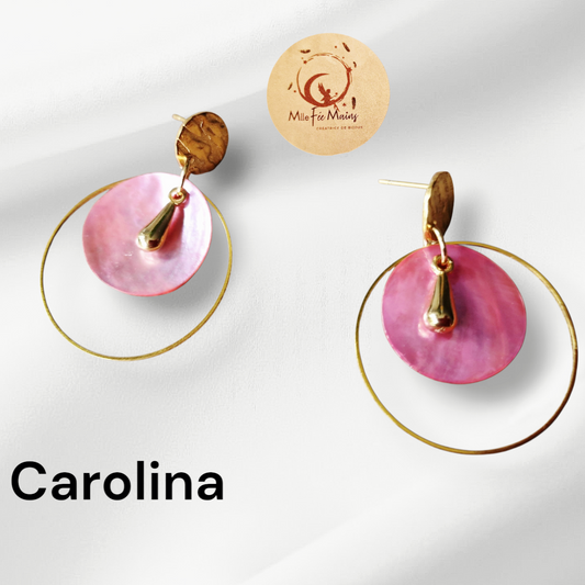 Boucles d'oreilles Carolina