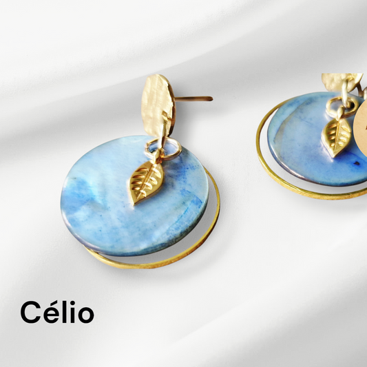 Boucles d'oreilles Célio
