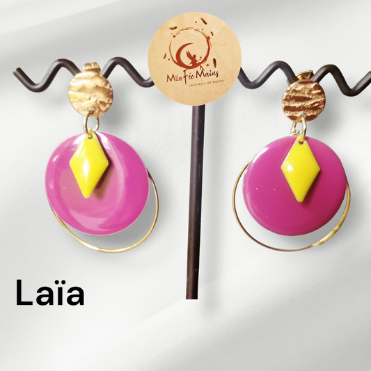 Boucles d'oreilles Laïa
