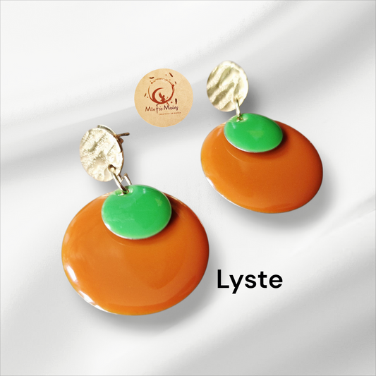 Boucles d'oreilles Lyste