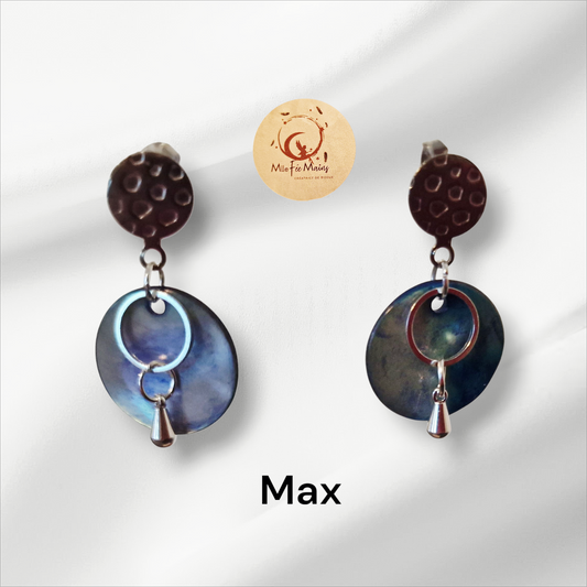Boucles d'oreilles Max