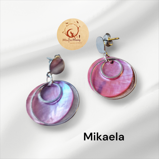 Boucles d'oreilles Mikaela