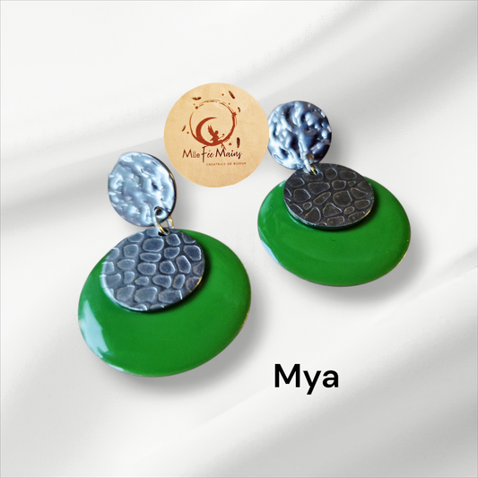 Boucles d'oreilles Mya