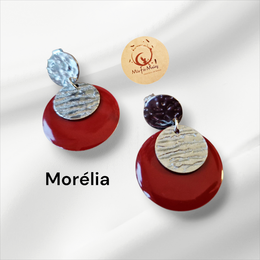 Boucles d'oreilles Morélia