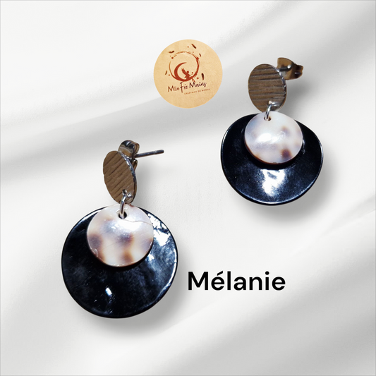 Boucles d'oreilles Mélanie