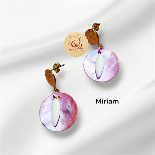 Boucles d'oreilles Miriam