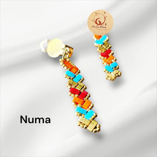 Boucles d'oreilles Numa