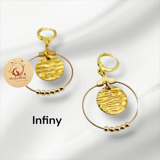Boucles d'oreilles Infiny
