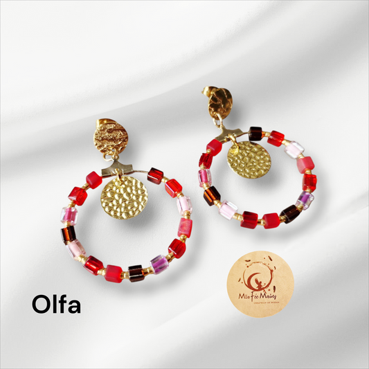 Boucles d'oreilles Olfa