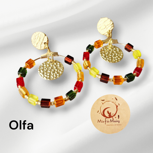 Boucles d'oreilles Olfa
