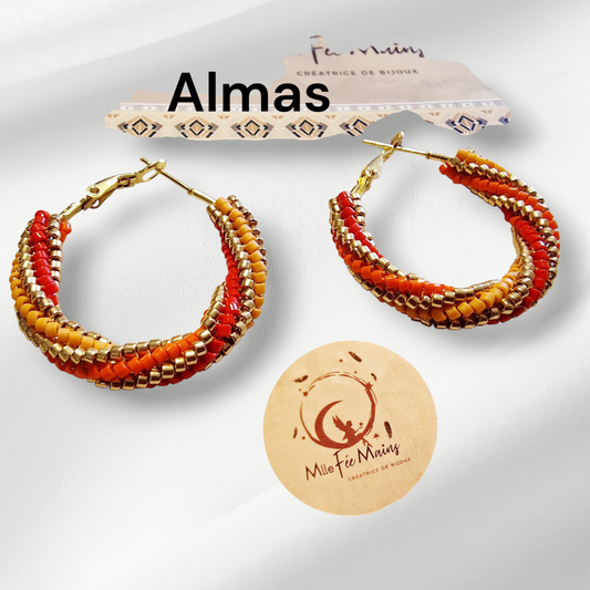 Boucles d'oreilles Almas