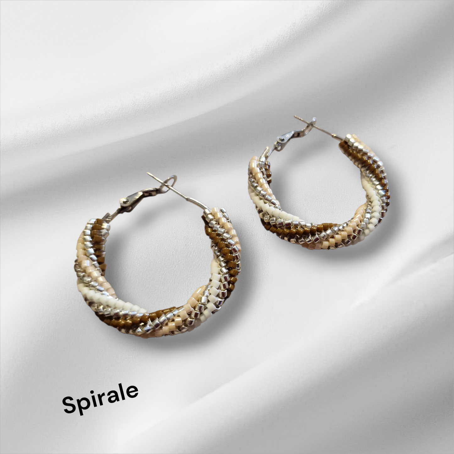 Boucles d'oreilles Spirale