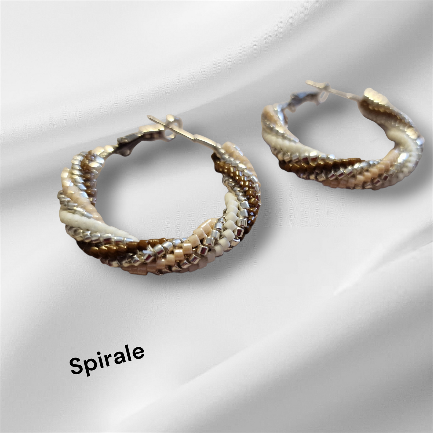 Boucles d'oreilles Spirale