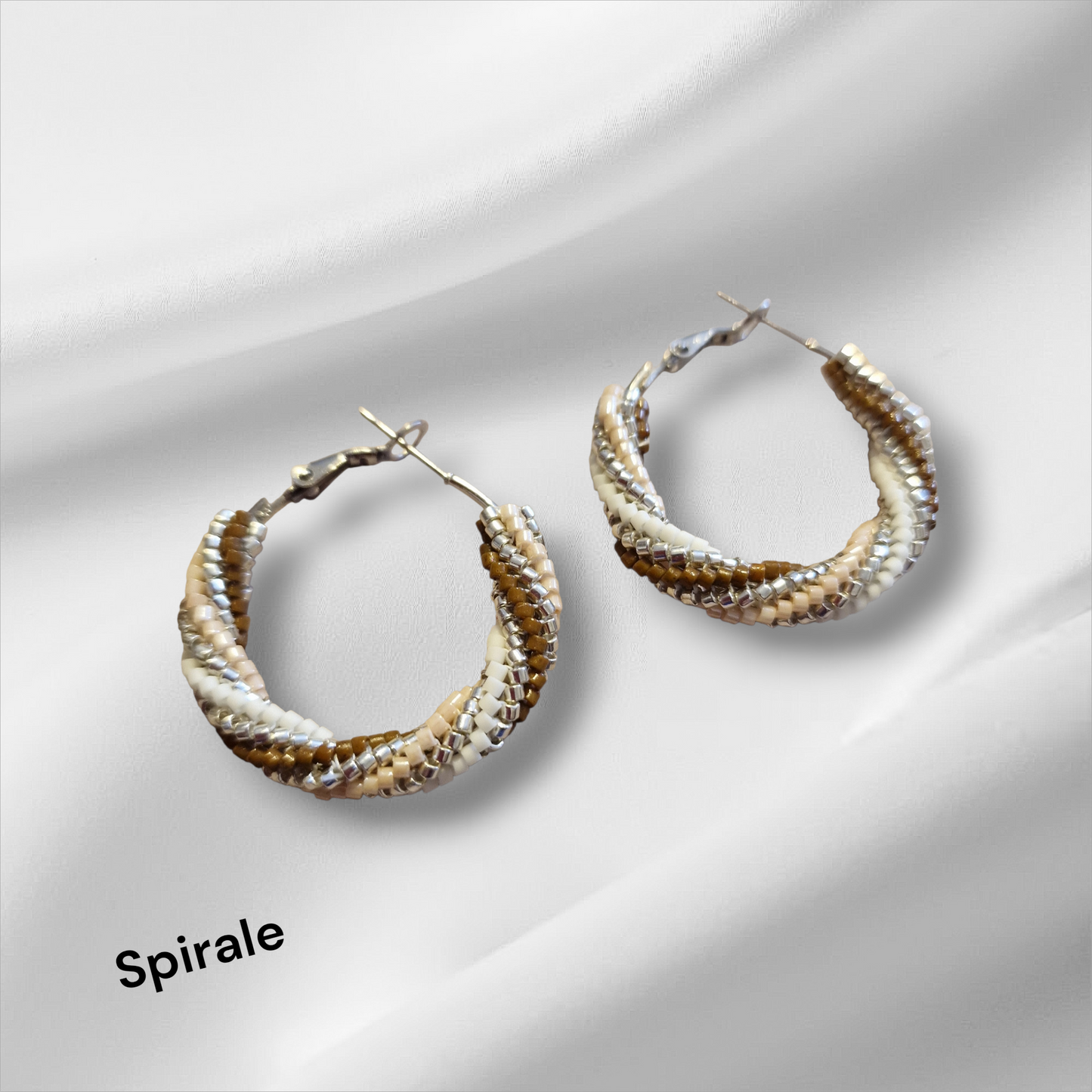 Boucles d'oreilles Spirale