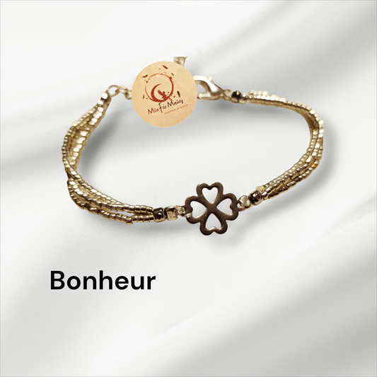 Bracelet porte "Bonheur"