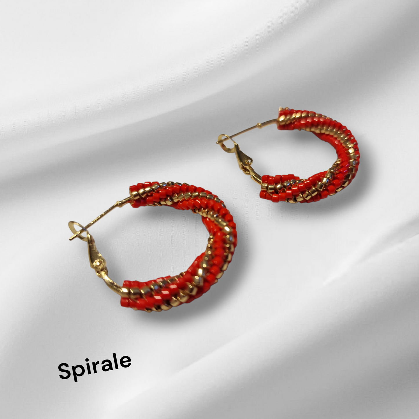 Boucles d'oreilles Spirale