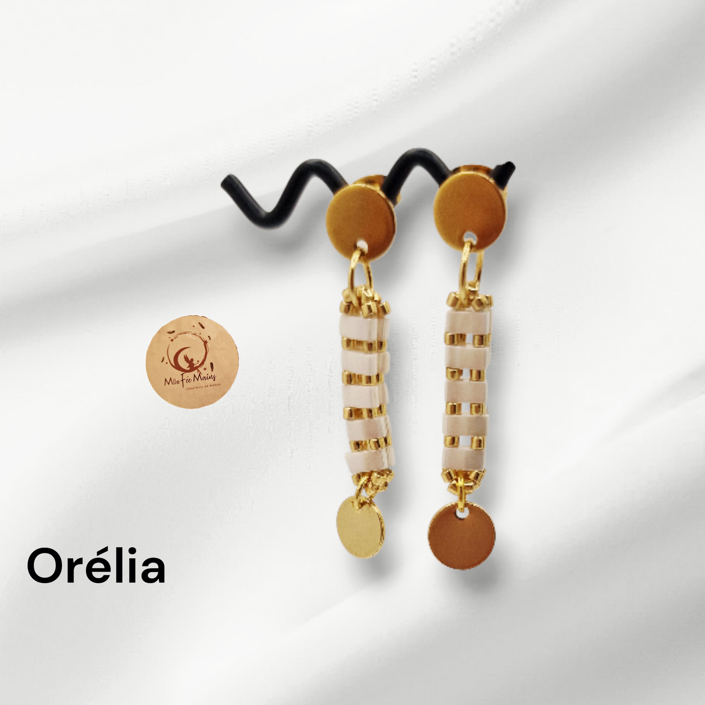 Boucles d'oreilles Orélia